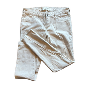 Abercrombie & Fitch Woman’s 8 Cream Skinny Pants